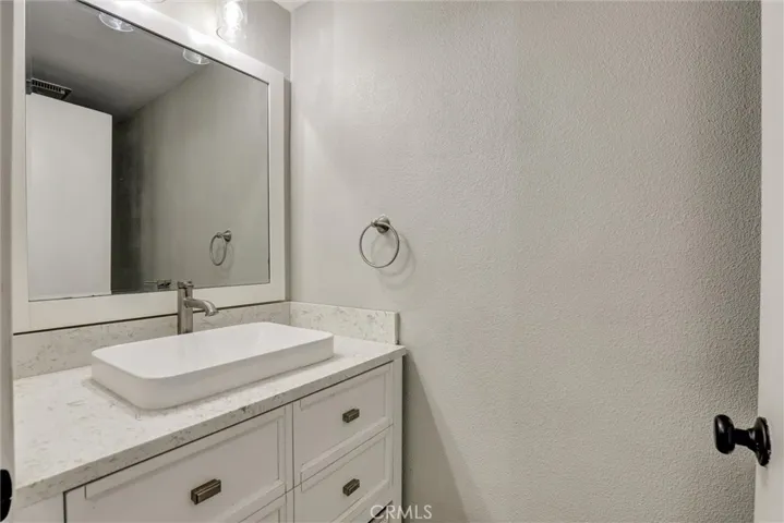 Downstairs powder room