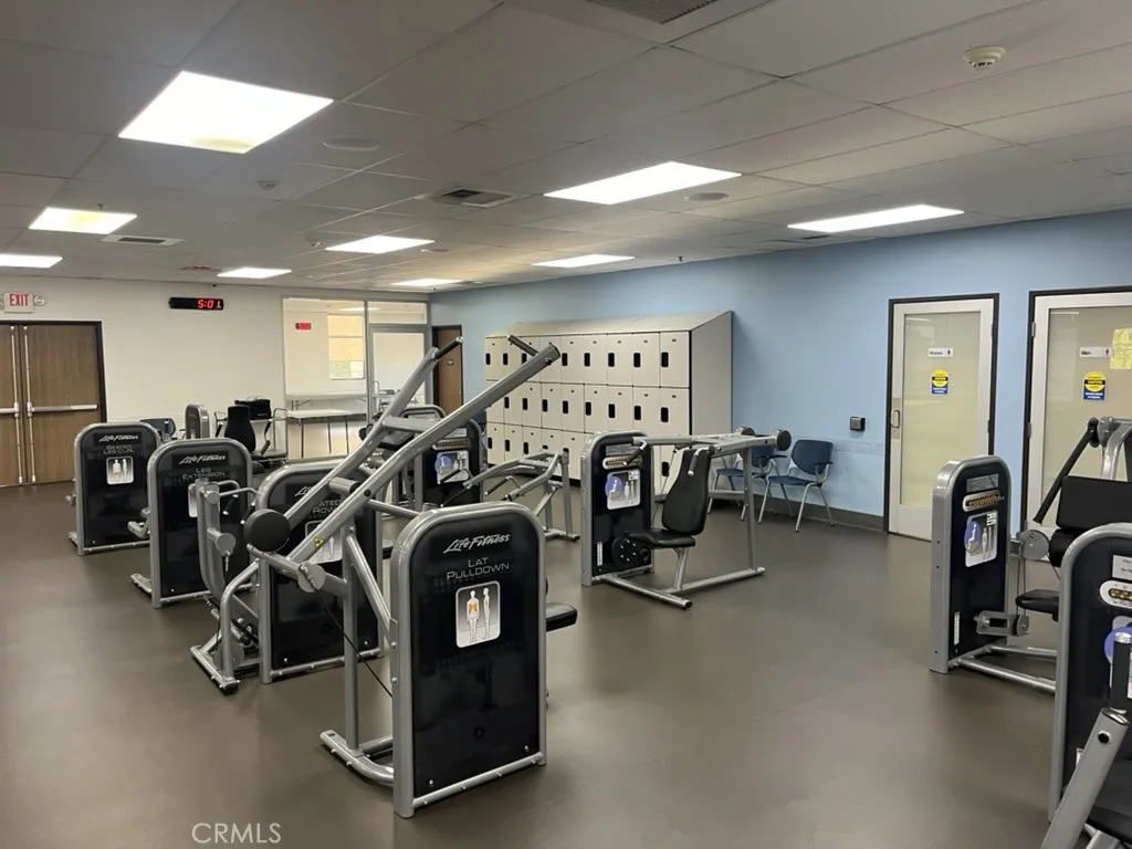 Newly updated gym