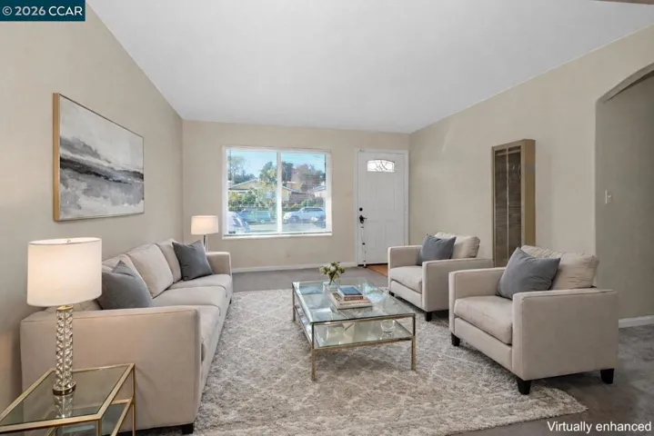 Virtual staging used