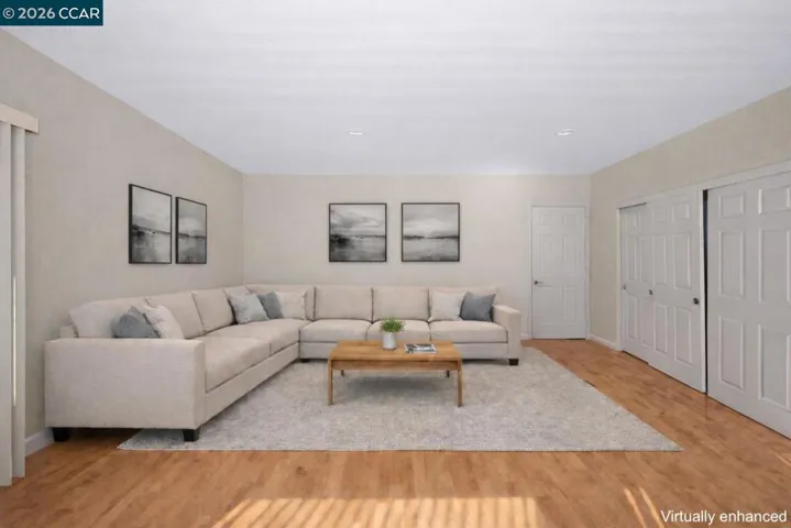 Virtual staging used