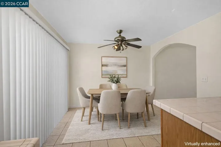 Virtual staging used