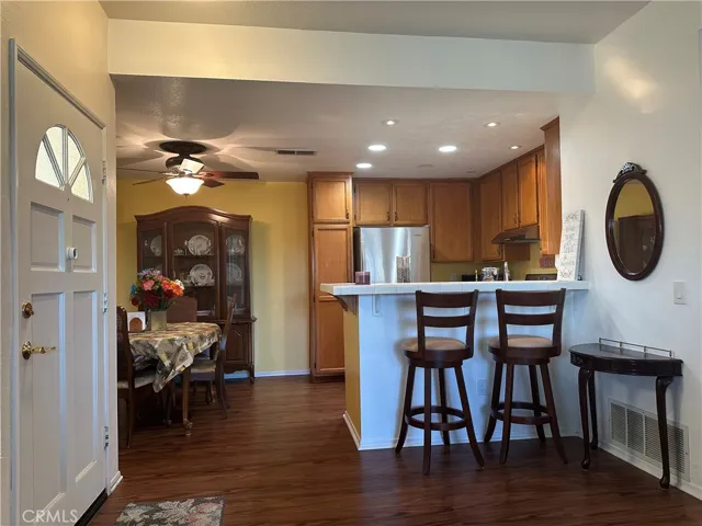 Kitchen and dining room