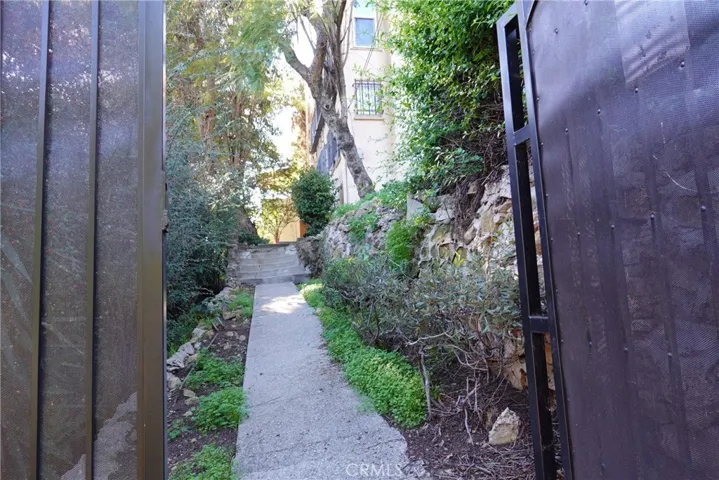 WALKWAY LEADING TO UNITS