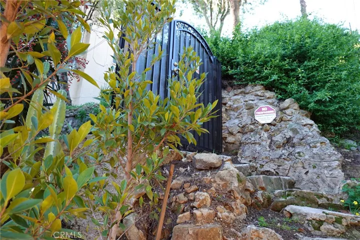 STEPS UP TO LOWER GATE