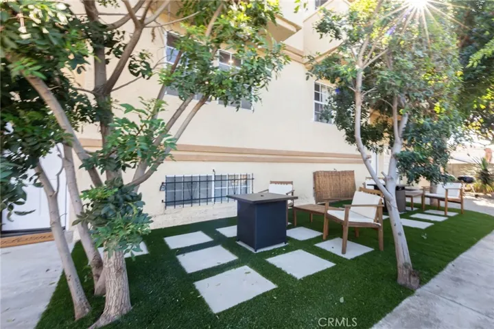 Fire pit and gathering area pic 2