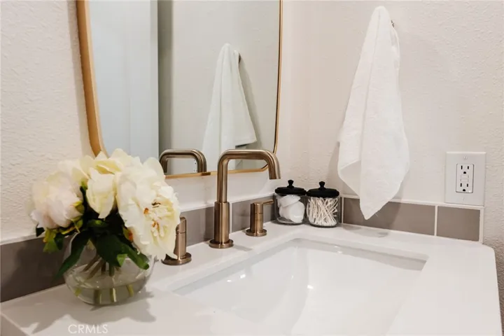 An example of high end fixtures in bathrooms