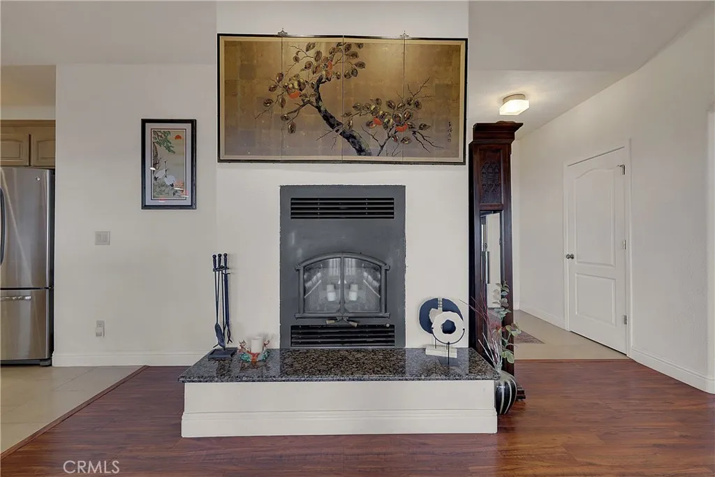 Fireplace Mantle.