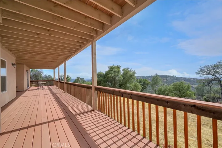Huge covered decks with stunning views.