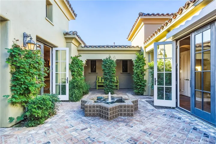 Courtyard with Fountain
