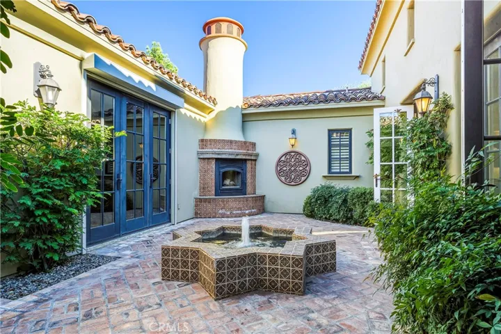 Courtyard with Fountain