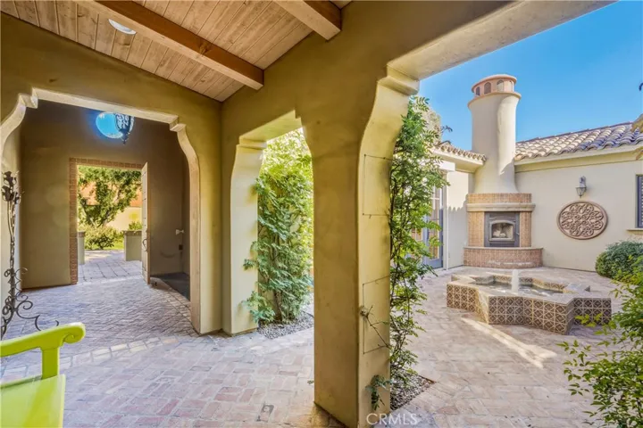Courtyard with Fountain