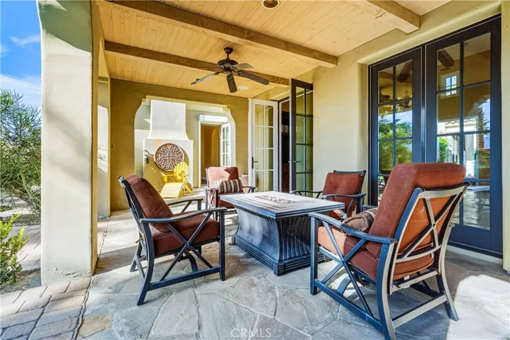 Covered Sitting Area