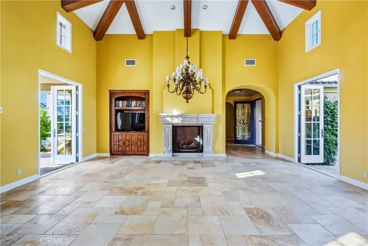 High Vaulted Beamed Ceilings