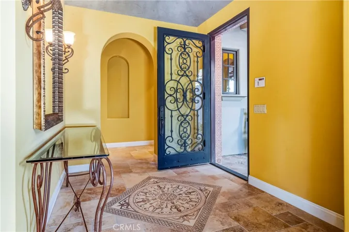 Beautiful Iron & Glass Door