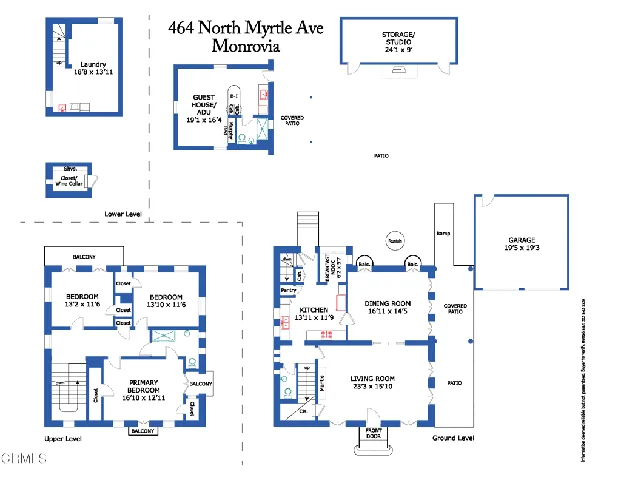 464 N Myrtle Avenue, Monrovia, California 91016