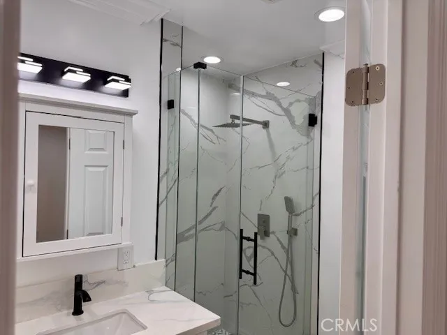 Bath in primary bedroom