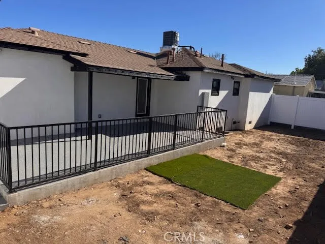 Backyard will have drought tolerant Landscaping