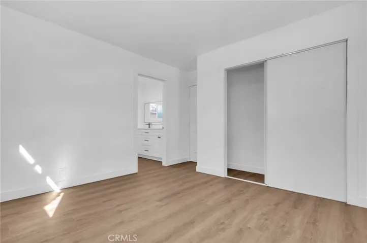 Master bedroom with bathroom.