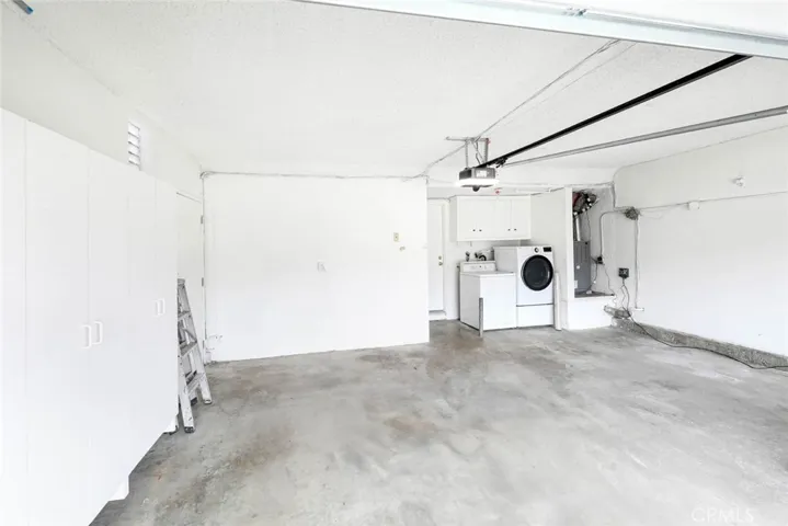 2 Car Garage & Laundry Area