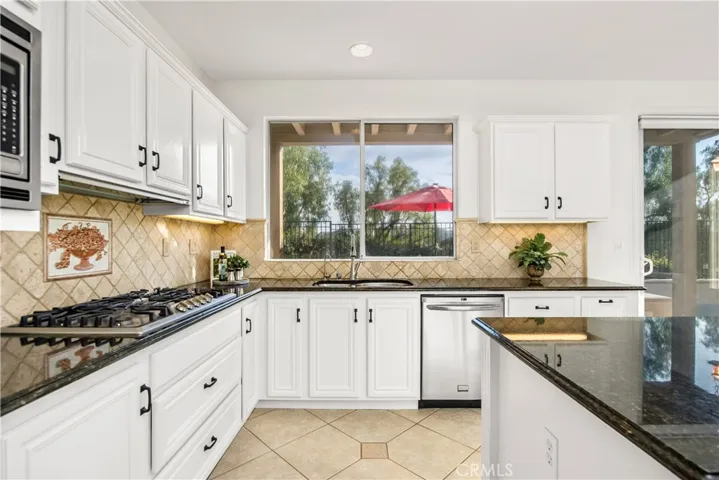 Large open kitchen with island