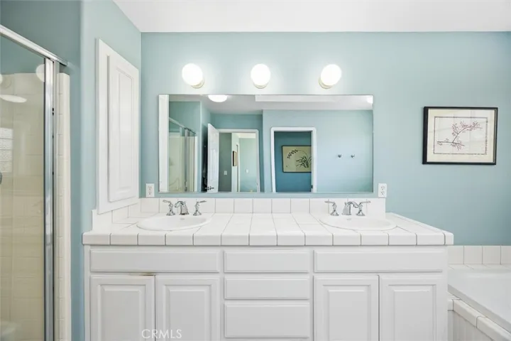 Primary suite bathroom