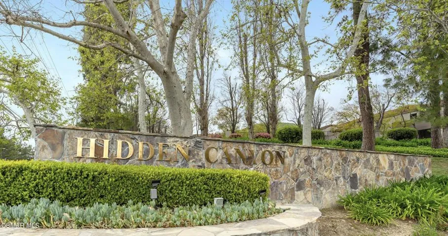 Hidden Canyon Sign