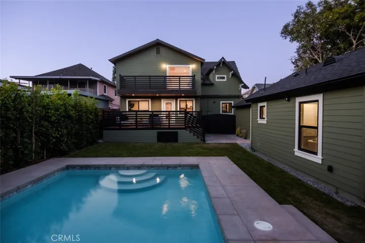 New pool and detached ADU.