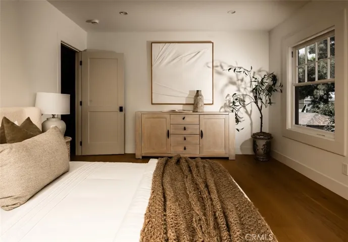 Corner guest bedroom.