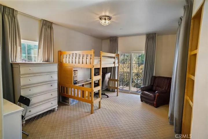 Upstairs Bedroom with Balcony