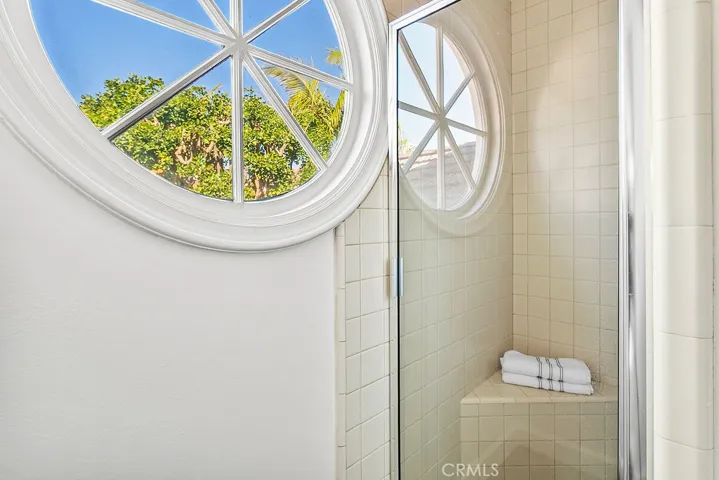 Secondary upstairs shower
