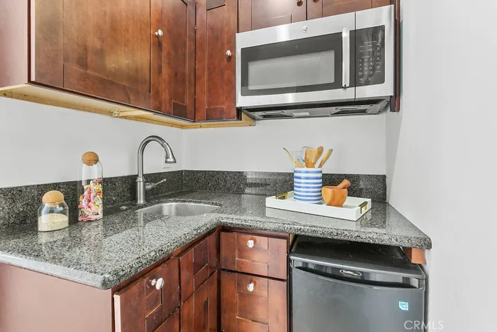 Pool house kitchenette