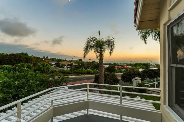 You can often see the sunset over Catalina
