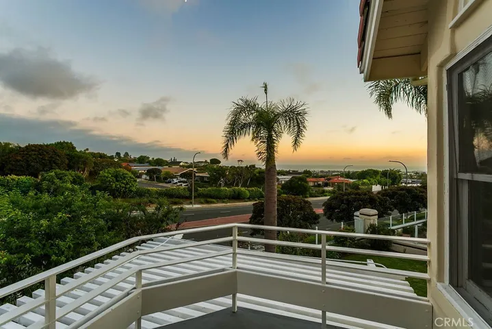 You can often see the sunset over Catalina