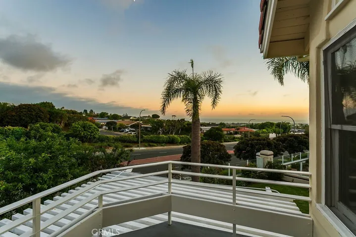 You can often see the sunset over Catalina