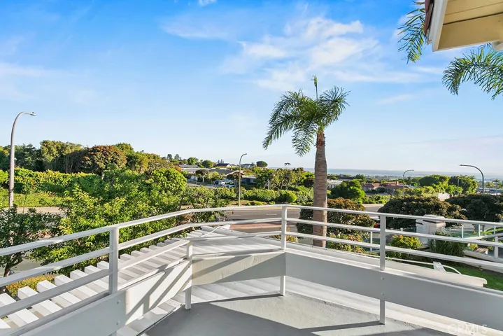 Panorama from the balcony