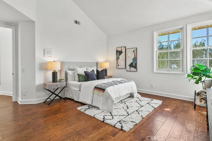 Another view of the spacious upstairs secondary bedroom.