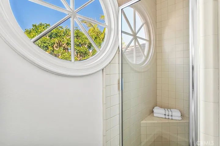 Secondary upstairs shower