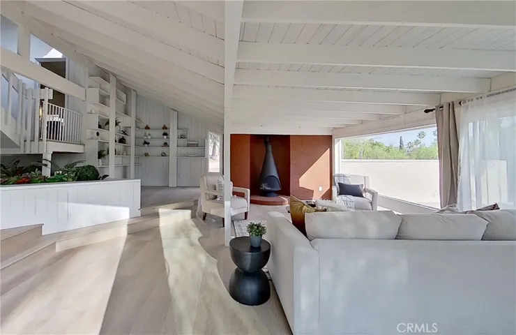 staged family room