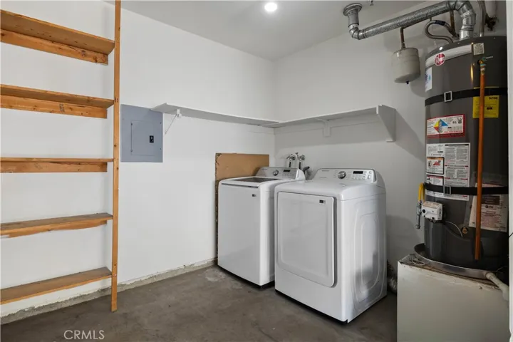 Washer and dryer are included in the rent.