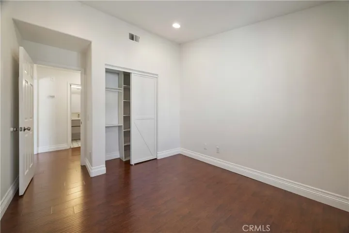 No carpet in the entire unit.