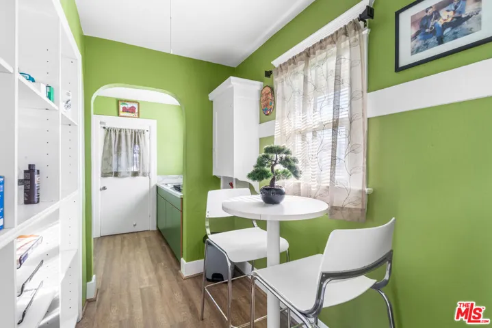 Upstairs dining area