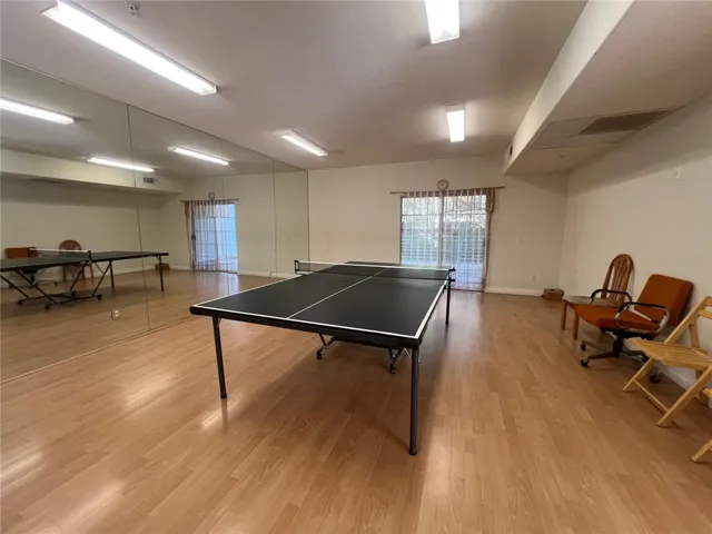 Ping pong room