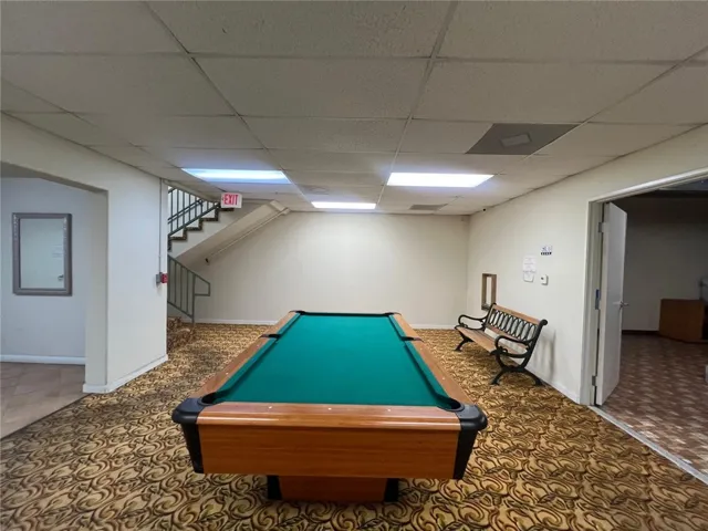 Pool room