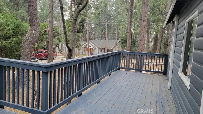 Front deck