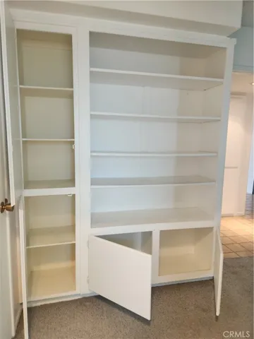 Better pic of Master bdrm extra storage shelving