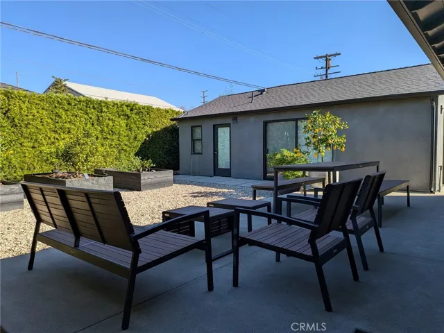 Backyard view