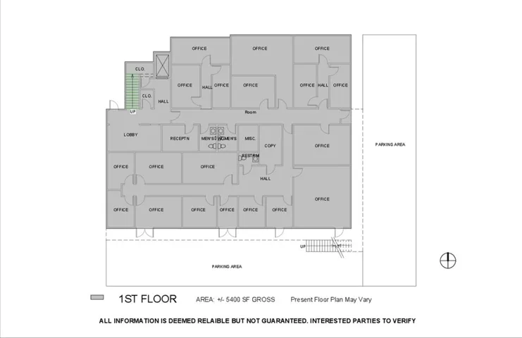 1st FLR Plan. Provided for Informational Purpose. Actual Plan May Vary.