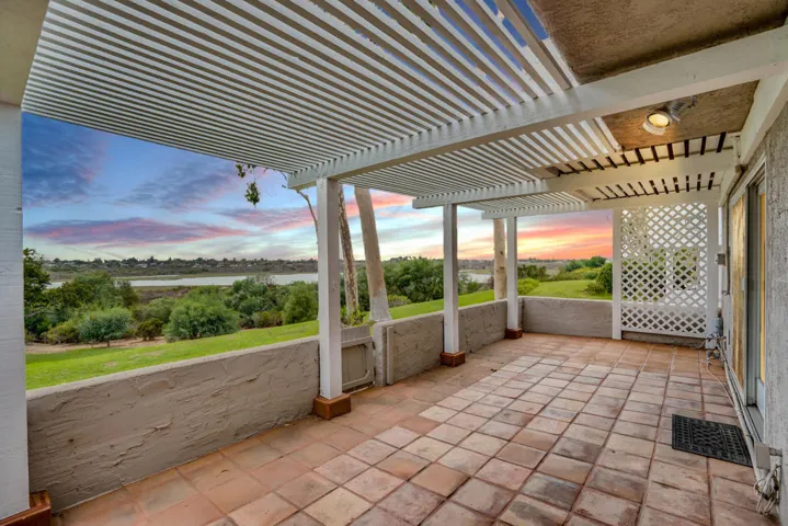 Large Patio with Bay Views