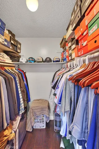 Walk-In Closet for the Primary Bedrrom