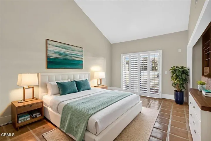 STAGED MAIN BEDROOM